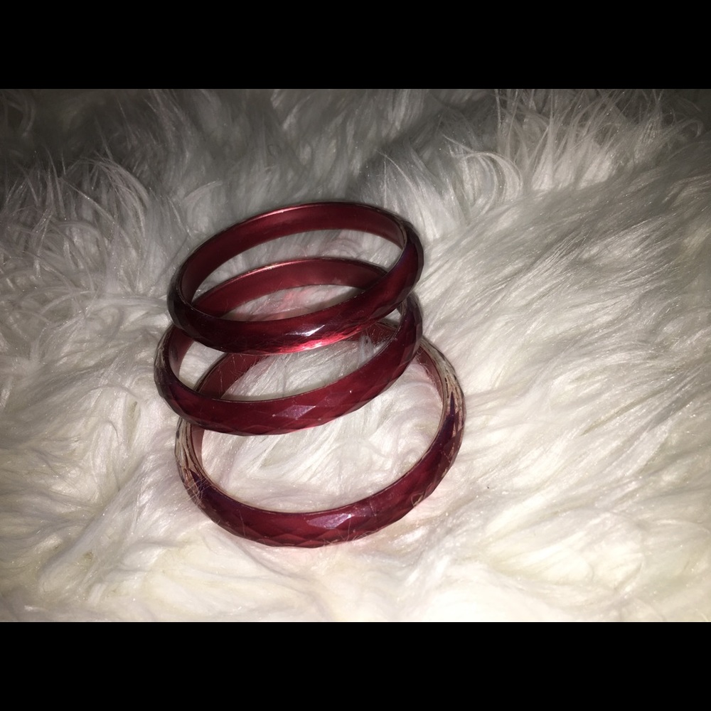 💃🏾Burgundy bracelets